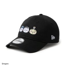 画像1: NEW ERA  9TWENTY ちいかわ / ちいかわ・ハチワレ・うさぎ ブラック (1)