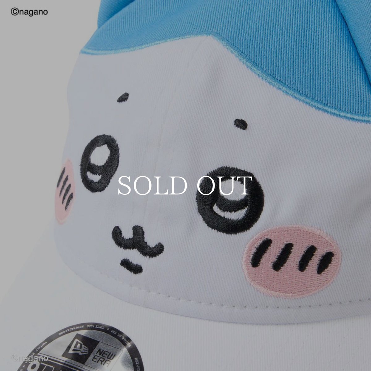 画像7: NEW ERA  キッズ Child 9TWENTY ちいかわ / ハチワレ ホワイト/ラディアントブルー (7)