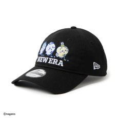 画像1: NEW ERA  9TWENTY ロングバイザー ちいかわ / ちいかわ・ハチワレ・うさぎ ブラック | ゴルフ (1)