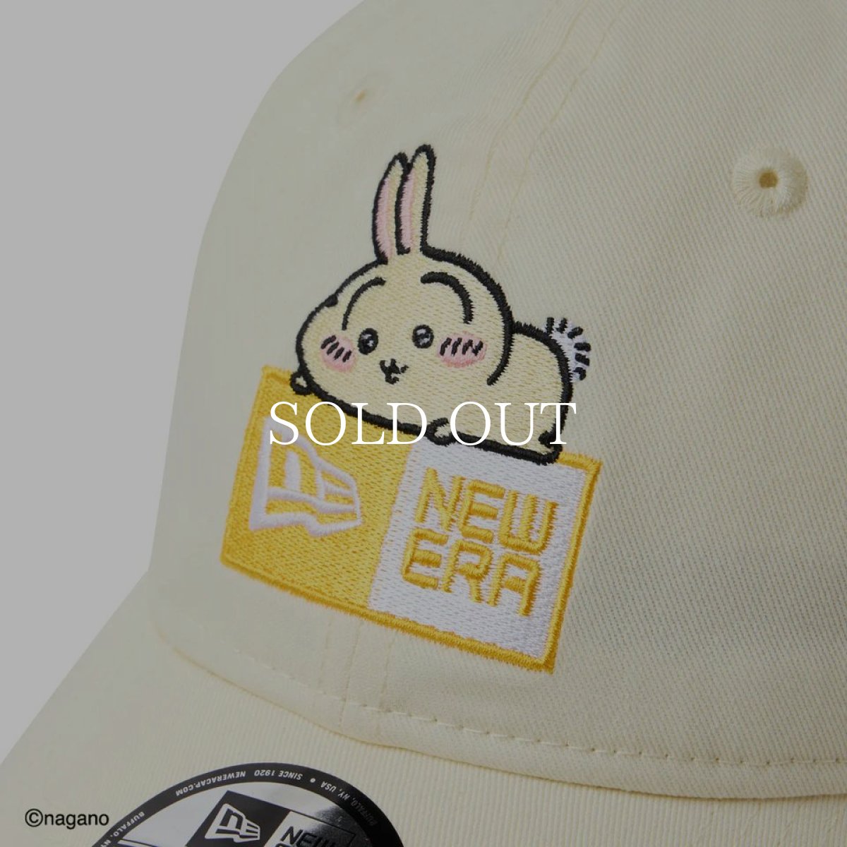 画像7: NEW ERA  9TWENTY ちいかわ / ボックスロゴ うさぎ ストーン (7)