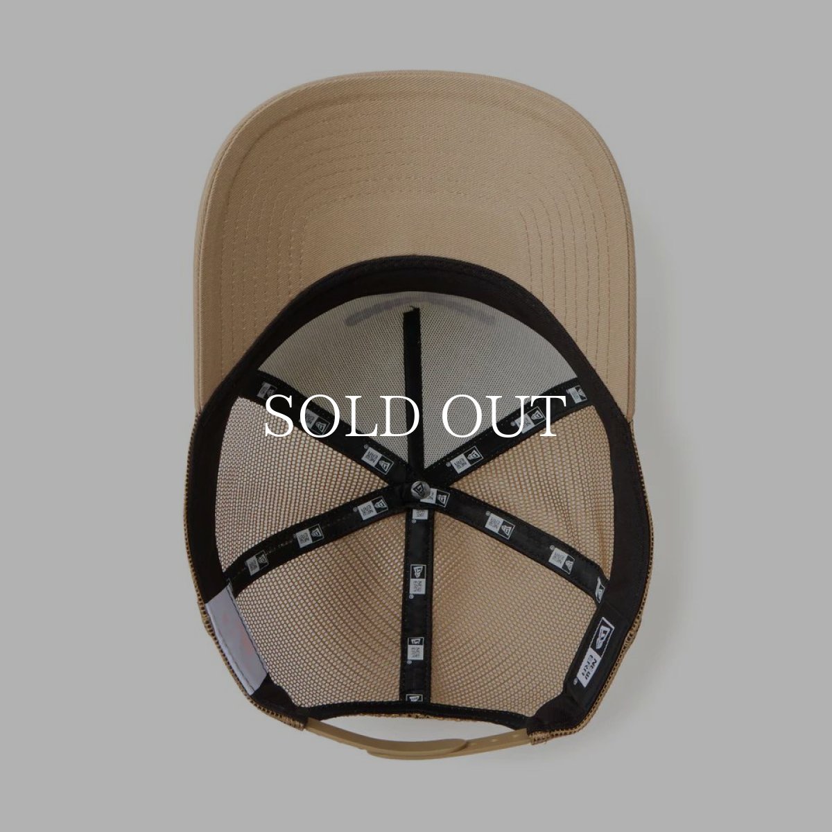 画像9: NEW ERA   9FORTY A-Frame トラッカー ちいかわ / ハチワレ・うさぎ カーキ (9)