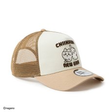 画像4: NEW ERA   9FORTY A-Frame トラッカー ちいかわ / ハチワレ・うさぎ カーキ (4)