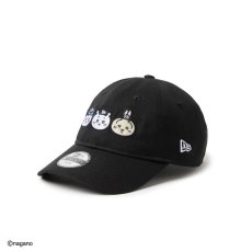 画像1: NEW ERA  キッズ Youth 9TWENTY ちいかわ / ちいかわ・ハチワレ・うさぎ ブラック (1)
