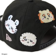 画像8: NEW ERA  キッズ Youth 9FIFTY ちいかわ / キャラALL OVER ブラック (8)