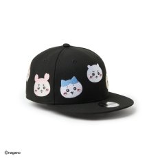 画像4: NEW ERA  キッズ Youth 9FIFTY ちいかわ / キャラALL OVER ブラック (4)