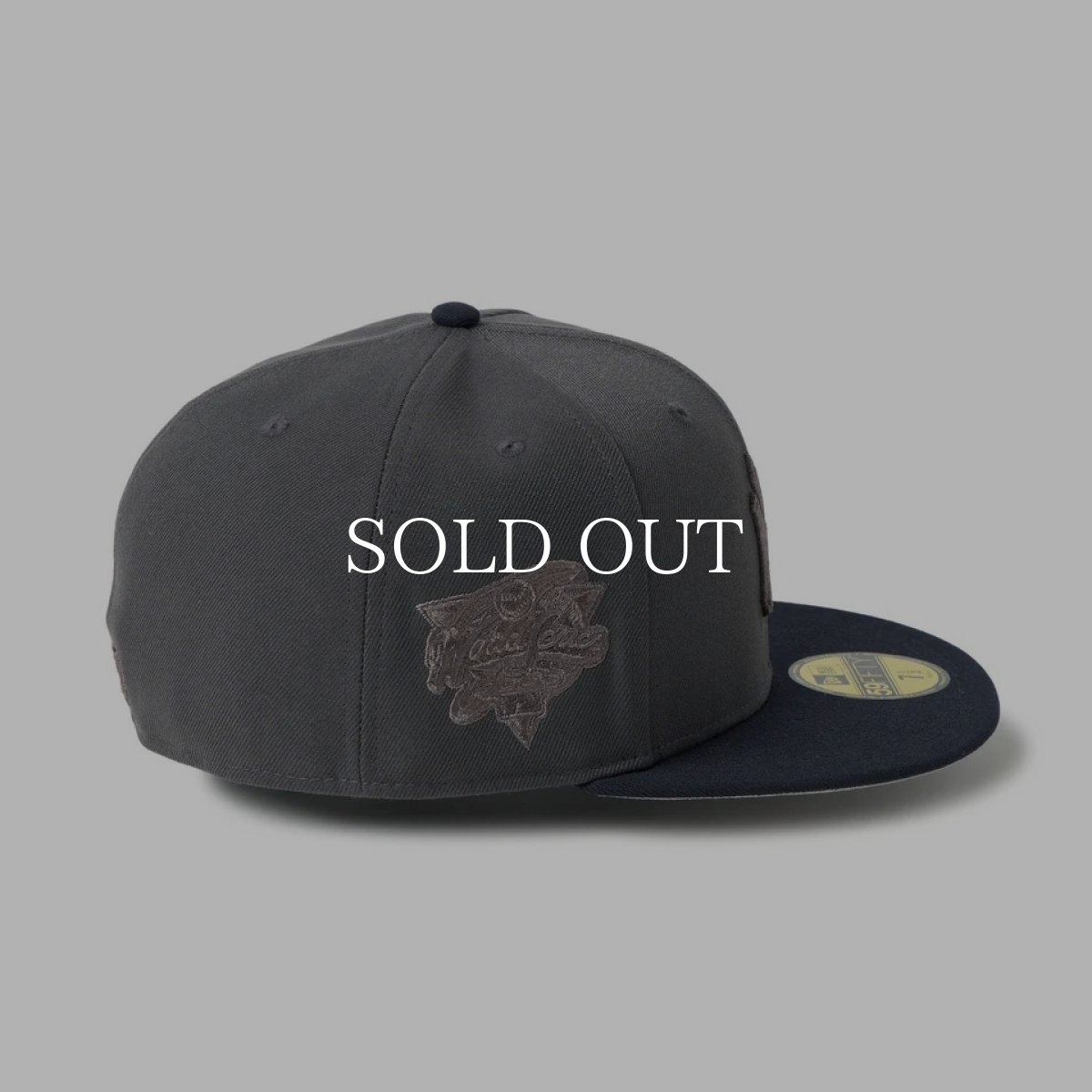 画像5: NEW ERA  59FIFTY Tonal Logo ニューヨーク・ヤンキース ダークグラファイト/ネイビー (5)