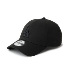 画像1: NEW ERA   9FORTY Tonal Logo ロサンゼルス・ドジャース ブラック (1)