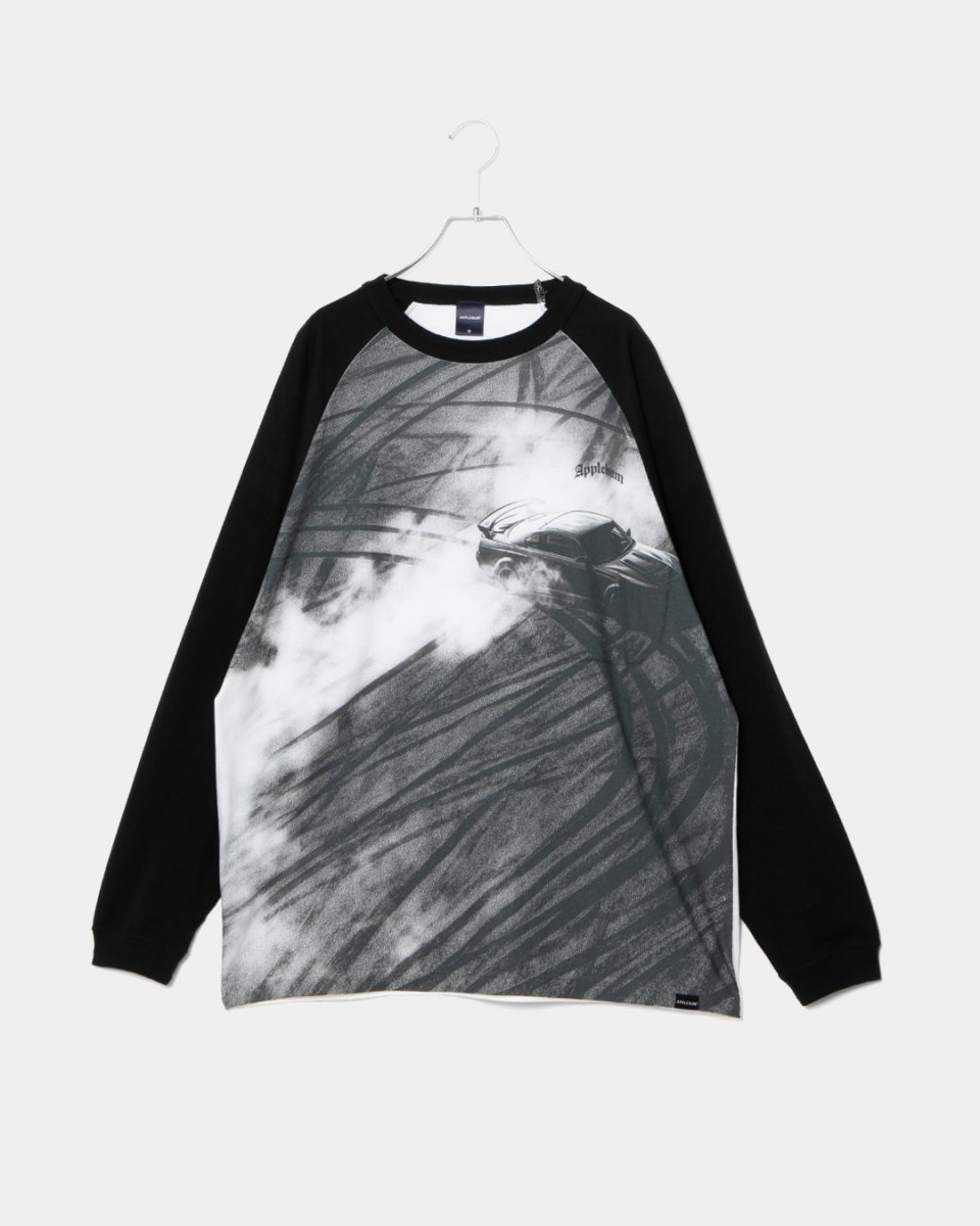 画像1: APPLEBUM  “Drift Marks” Raglan L/S T-shirt (1)