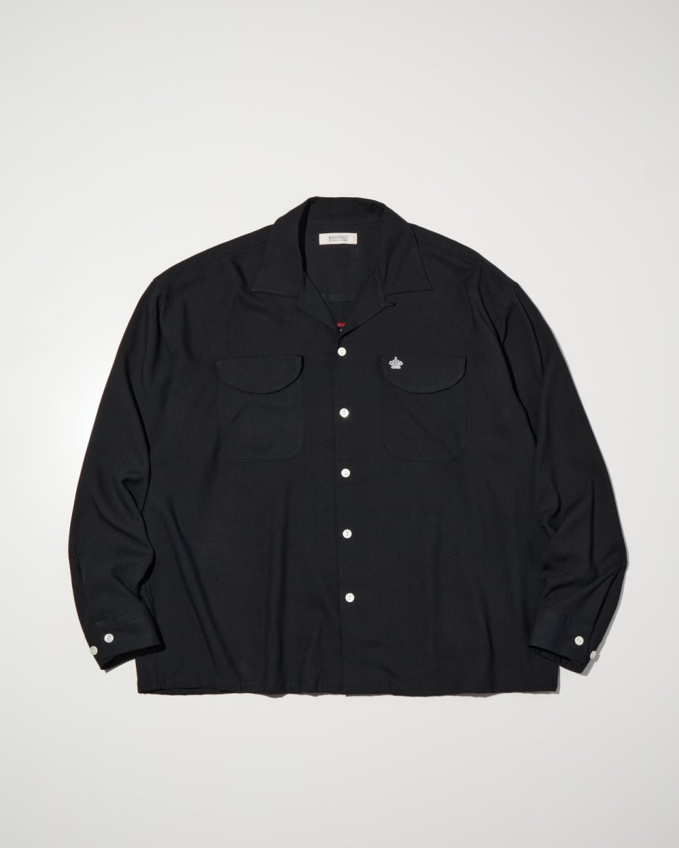 画像8: RADIALL  ROADSIDE - OPEN COLLARED SHIRT L/S (8)
