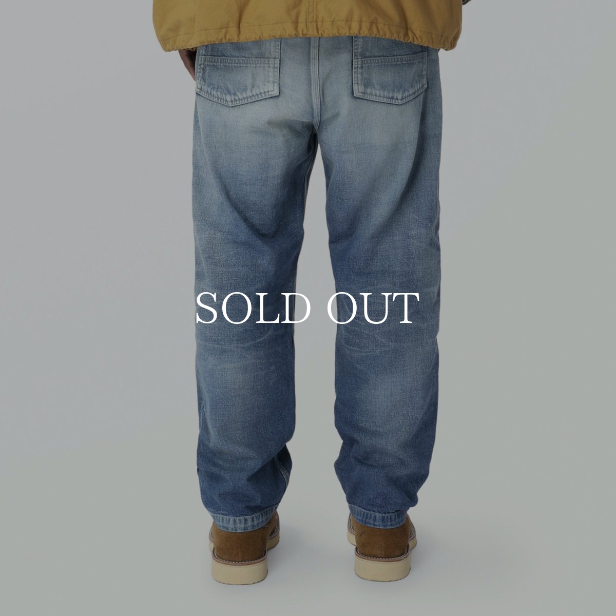 画像4: MADNESS  AGING DENIM PAINTER PANTS . M2 REGULAR (4)