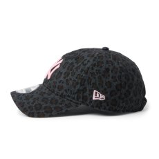 画像3: NEW ERA  9TWENTY Leopard ニューヨーク・ヤンキース ブラック ピンク (3)