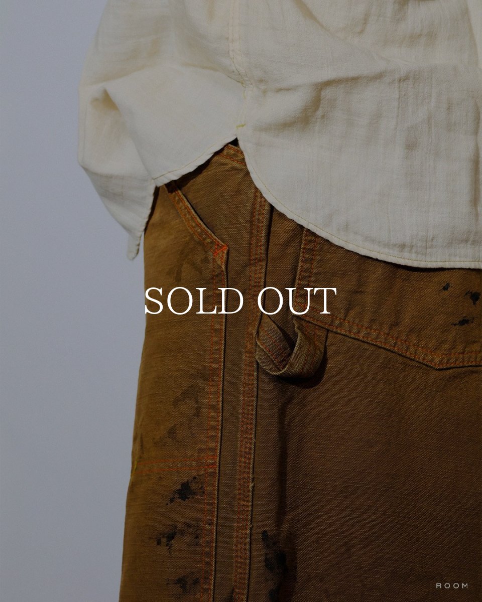 画像6: BOW WOW  BROWN DUCK DOUBLE KNEE PANTS AGED (6)