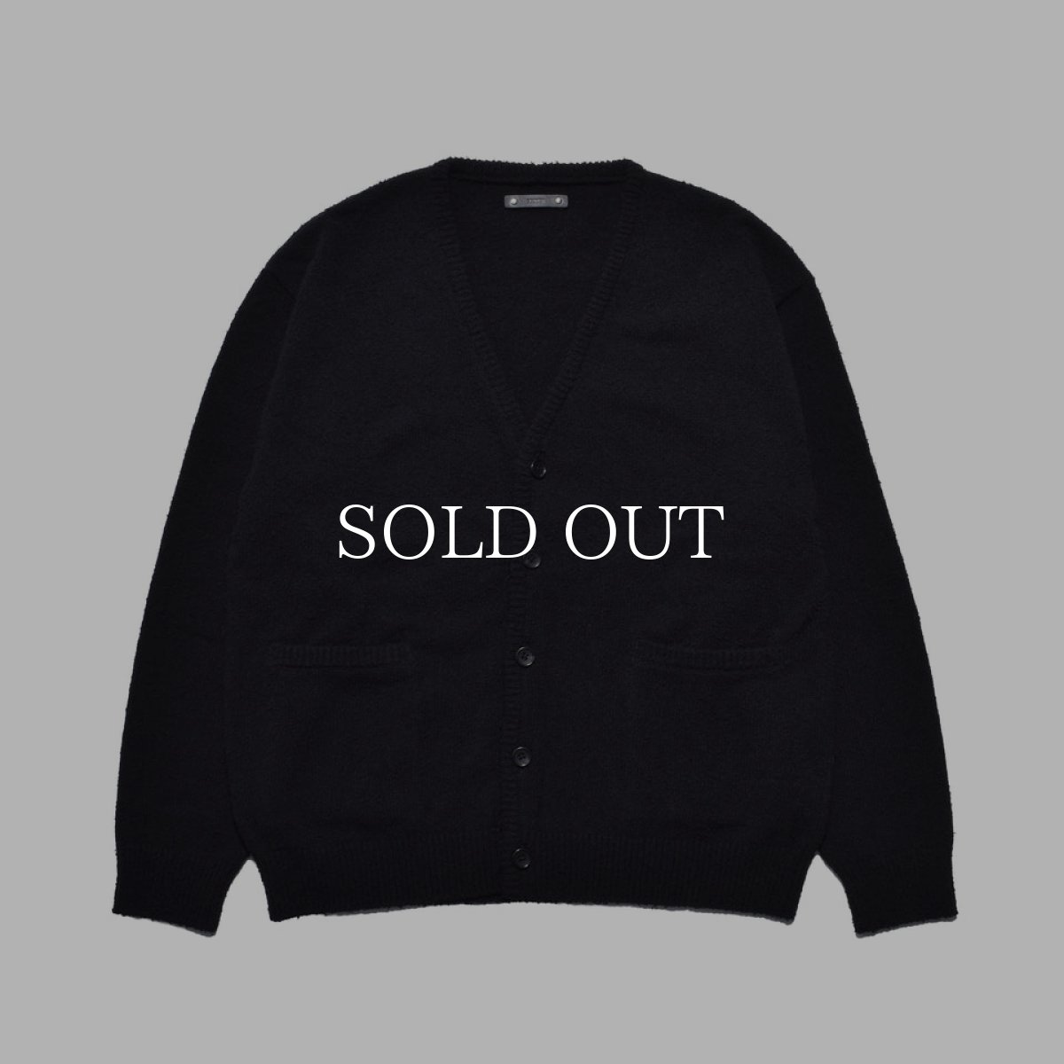 画像11: MINEDENIM  Grainy Cotton Knit Cardigan (11)