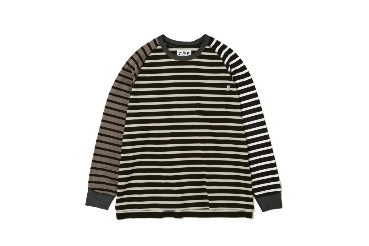 画像1: CMF OUTDOOR GARMENT  BORDER TEE L/S (1)