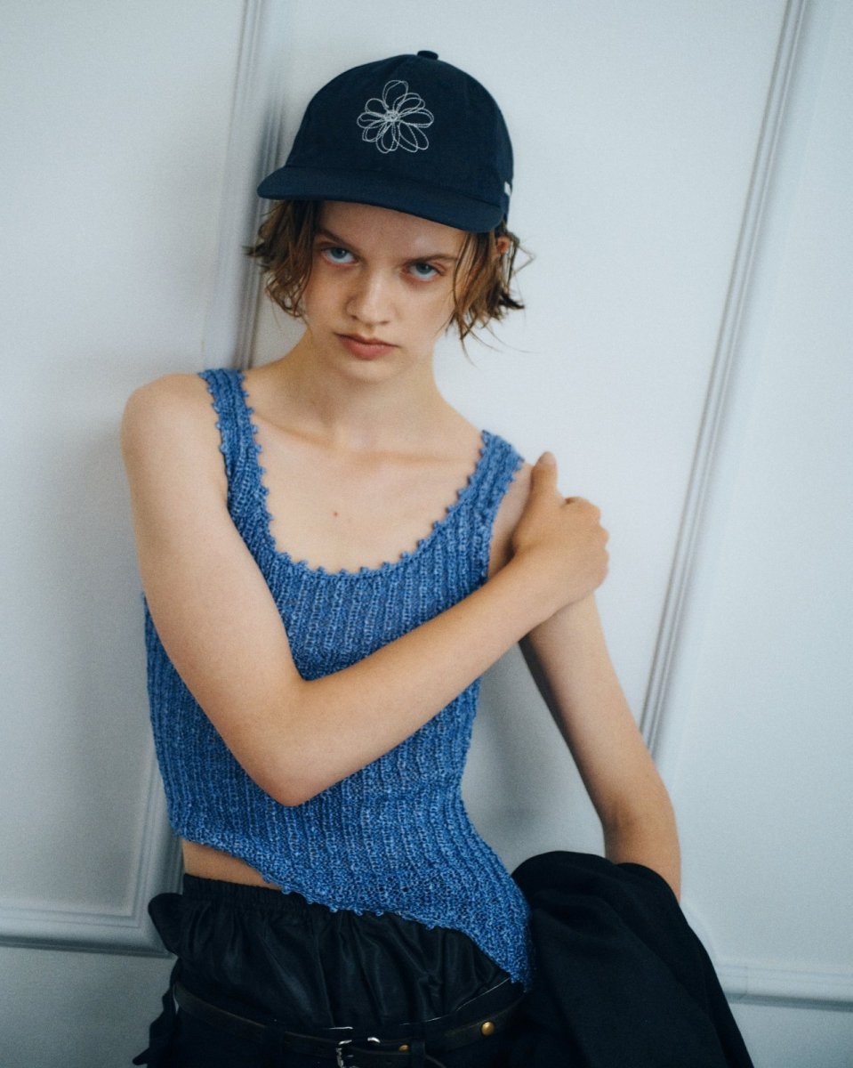 画像6: NICK GEAR  Hand Stitch Flower Cap (6)