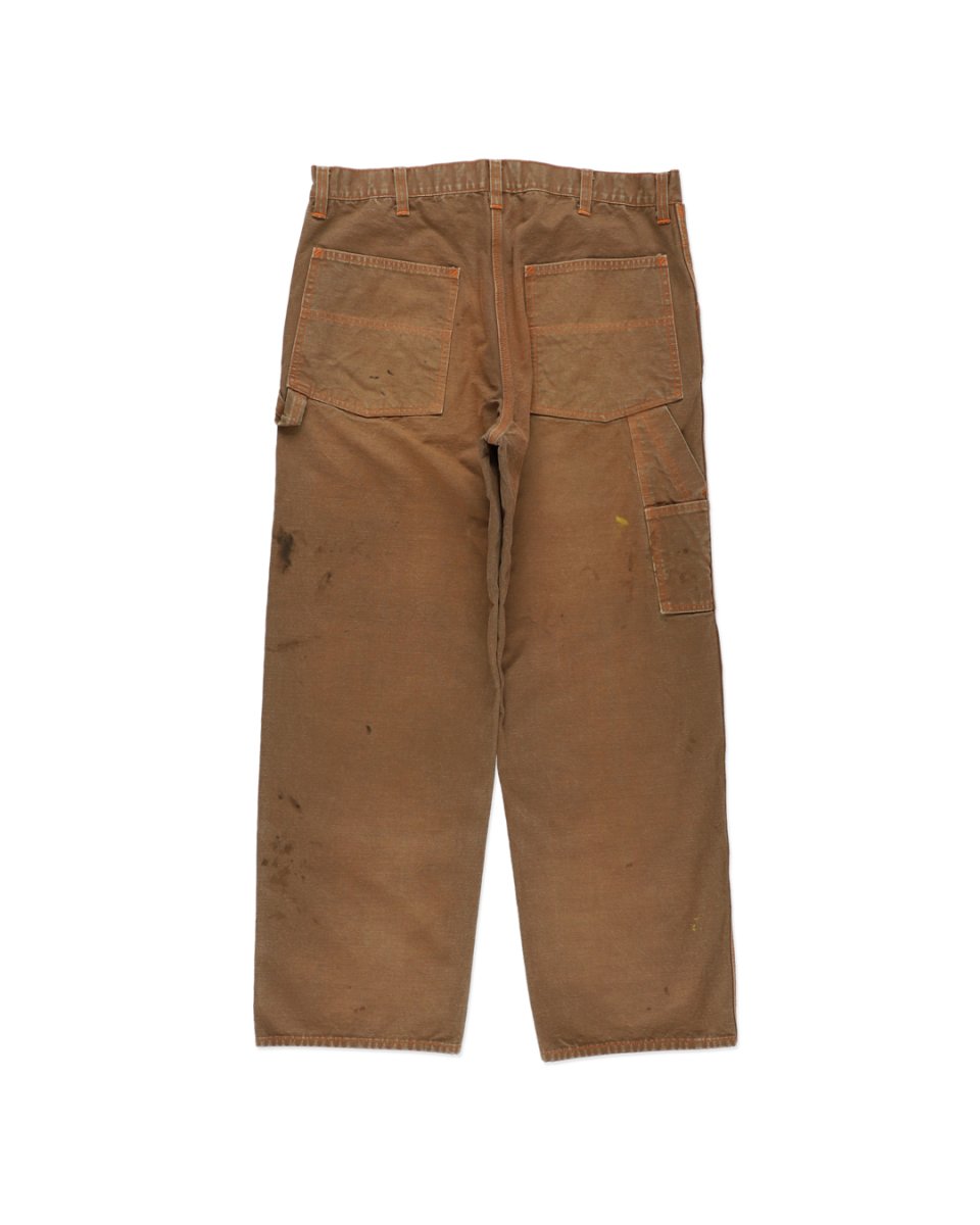 画像2: BOW WOW  BROWN DUCK DOUBLE KNEE PANTS AGED (2)