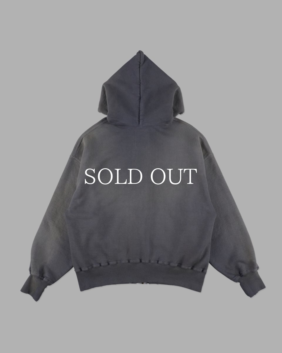 画像2: BOW WOW  THE DITC JOURNAL ZIP HOODIE AGED (2)