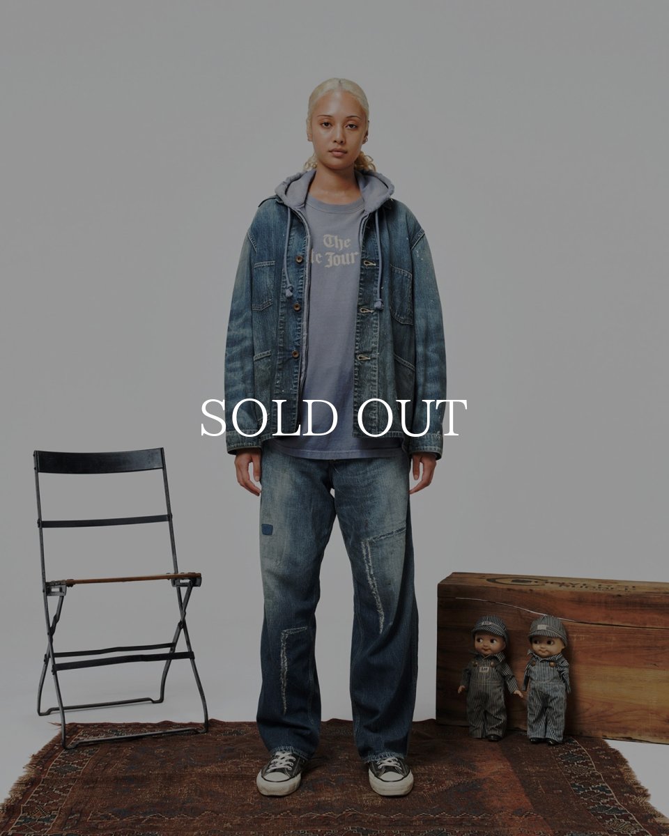 画像21: BOW WOW  THE DITC JOURNAL ZIP HOODIE AGED (21)