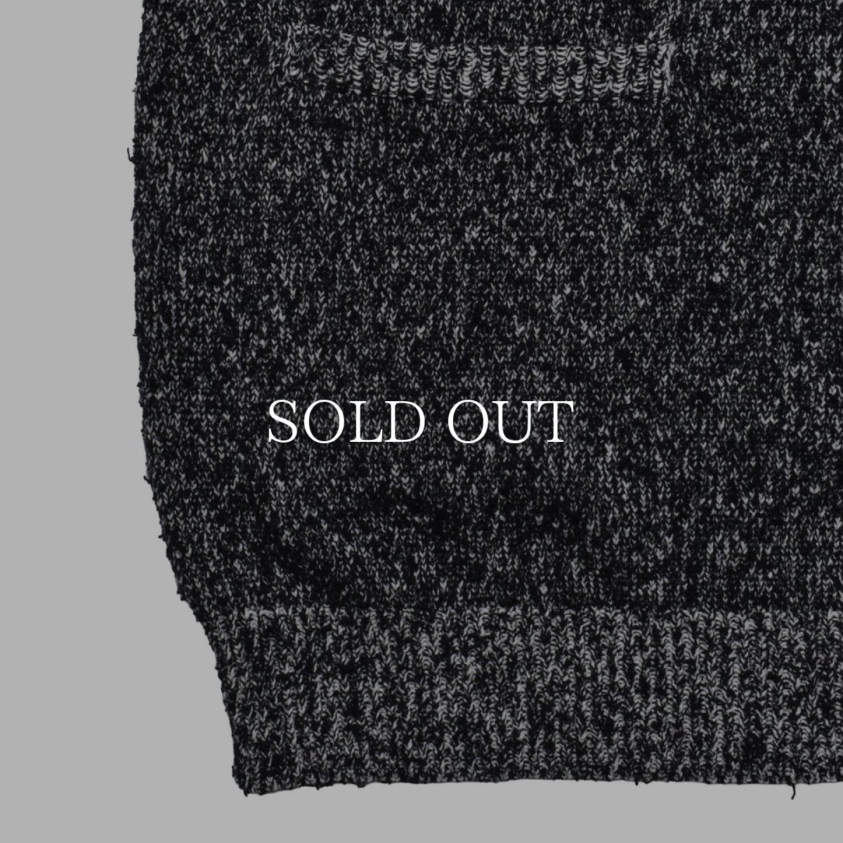 画像9: MINEDENIM  Grainy Cotton Knit Cardigan (9)