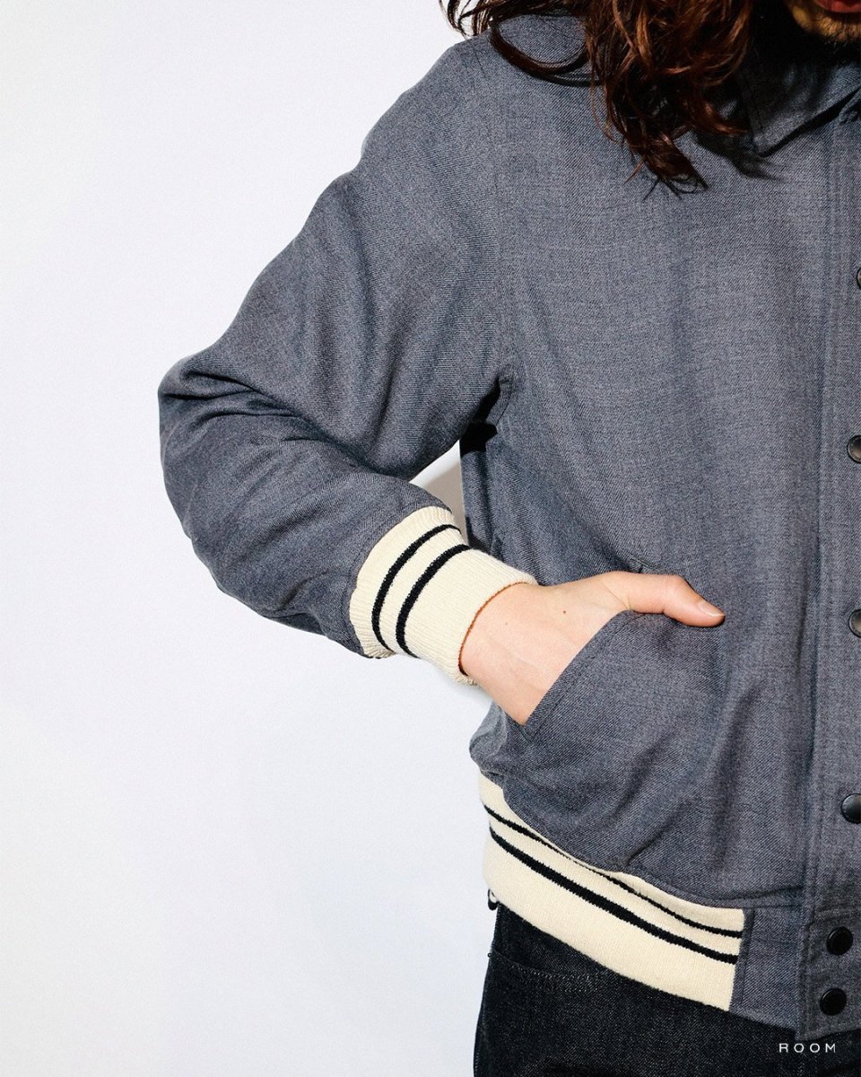 画像6: MINEDENIM  NMC PE.Wool Twill Athletic Blouson (6)