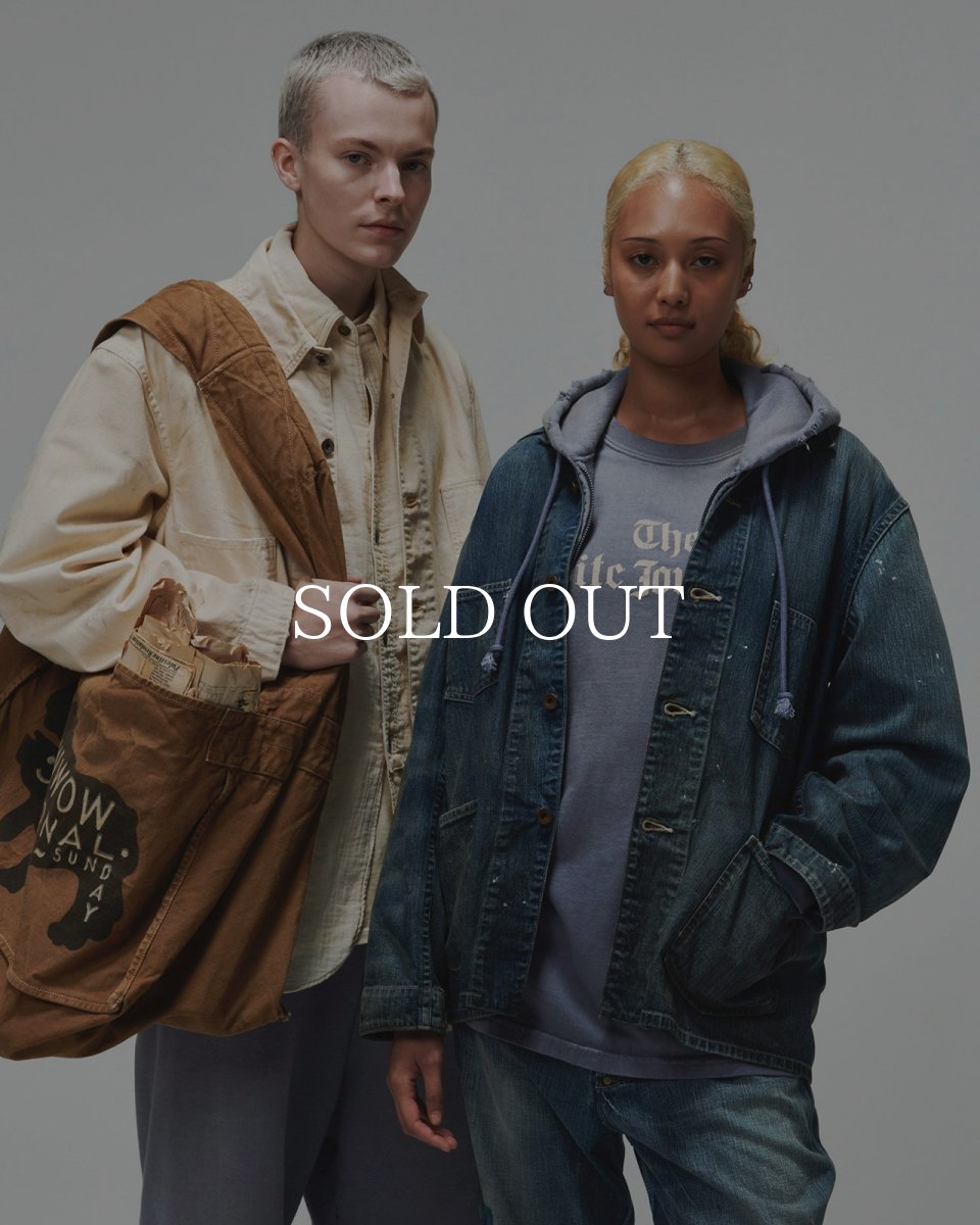 画像22: BOW WOW  THE DITC JOURNAL ZIP HOODIE AGED (22)