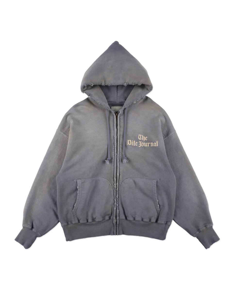 画像1: BOW WOW  THE DITC JOURNAL ZIP HOODIE AGED (1)