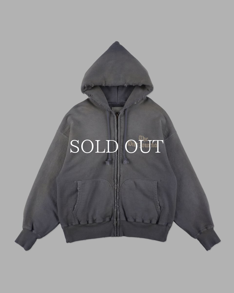 画像1: BOW WOW  THE DITC JOURNAL ZIP HOODIE AGED (1)