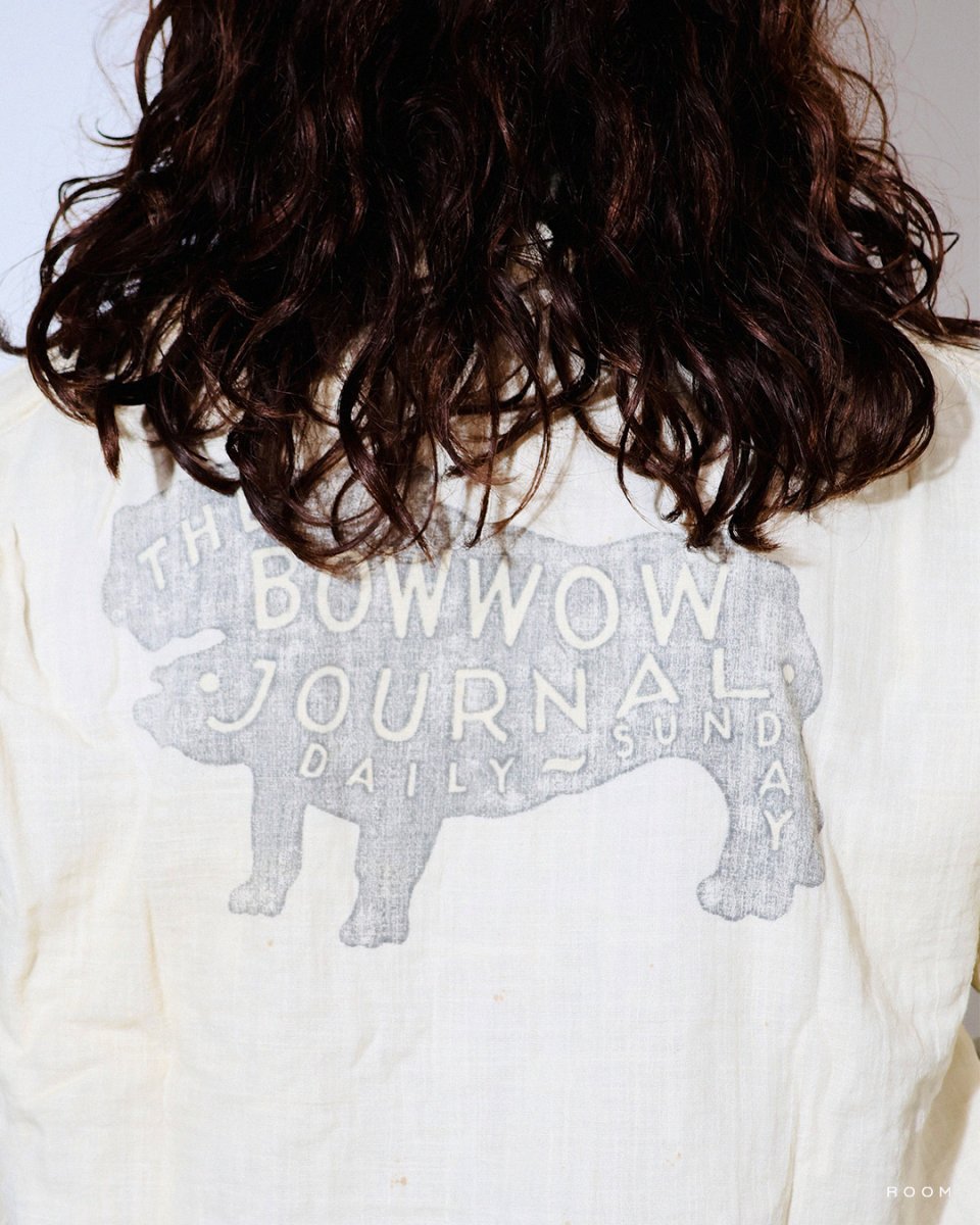 画像6: BOW WOW  THE BOW WOW JOURNAL GAUZE SHIRT AGED (6)