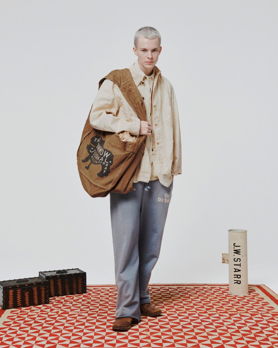 画像4: BOW WOW  THE BOW WOW JOURNAL NEWSPAPER BAG AGED (4)