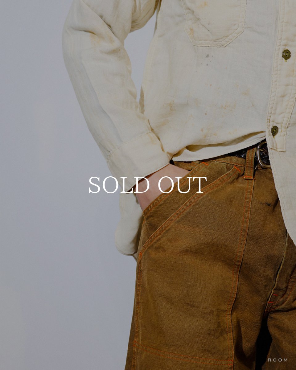 画像5: BOW WOW  BROWN DUCK DOUBLE KNEE PANTS AGED (5)