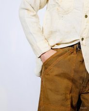 画像5: BOW WOW  BROWN DUCK DOUBLE KNEE PANTS AGED (5)