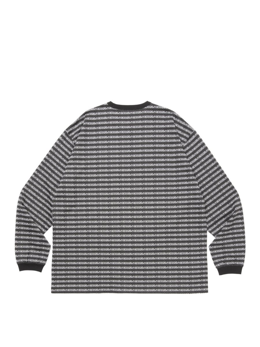 画像2: COOTIE   Supima Jacquard Border L/S Tee (2)