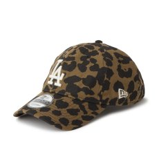 画像1: NEW ERA  9TWENTY Leopard ロサンゼルス・ドジャース ブラック　アイボリー (1)