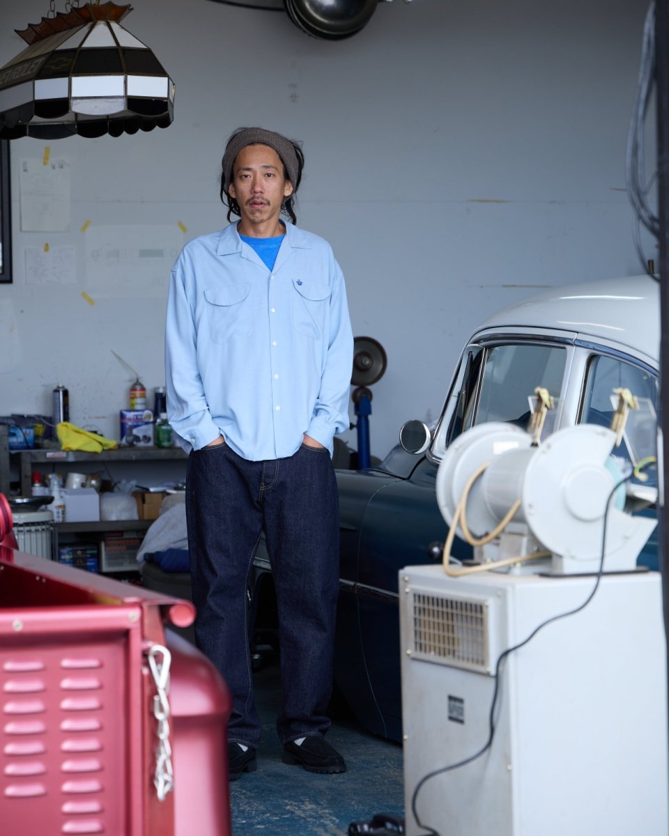 画像14: RADIALL  ROADSIDE - OPEN COLLARED SHIRT L/S (14)