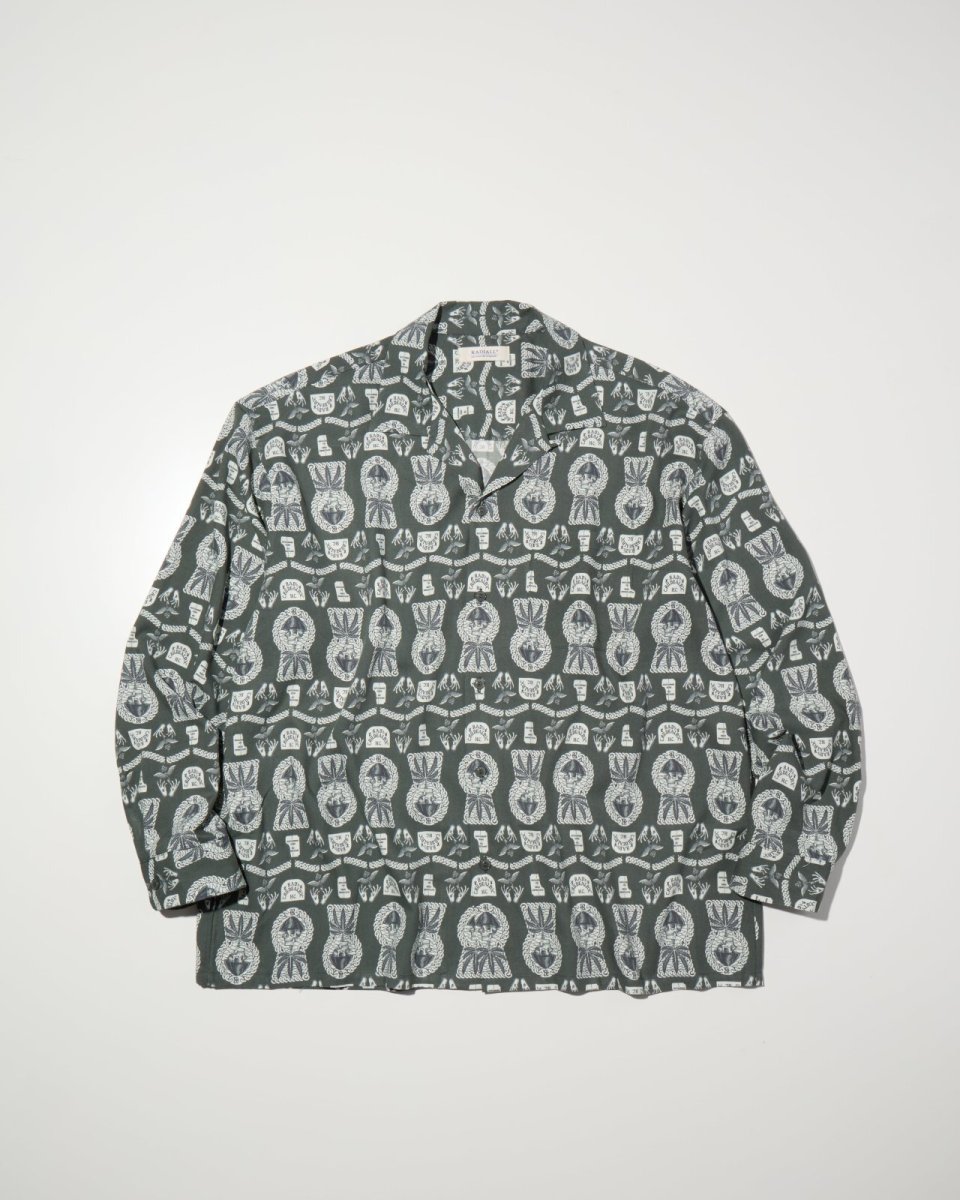 画像1: RADIALL  COMMUNE - OPEN COLLARED SHIRT L/S (1)