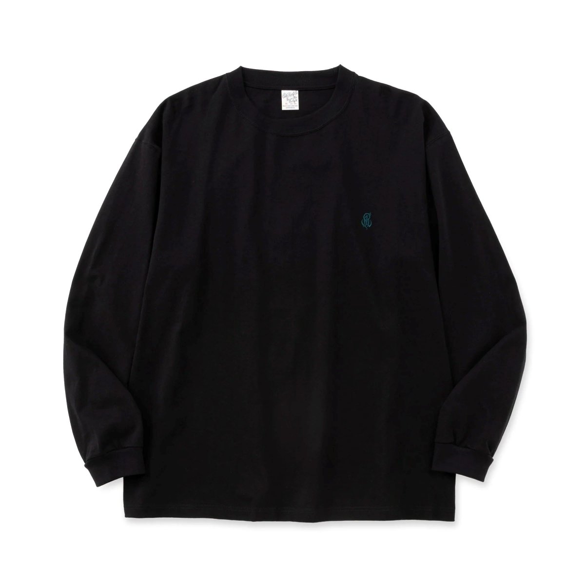 画像1: CALEE  VINTAGE TYPE NT LOGO L/S TEE (1)