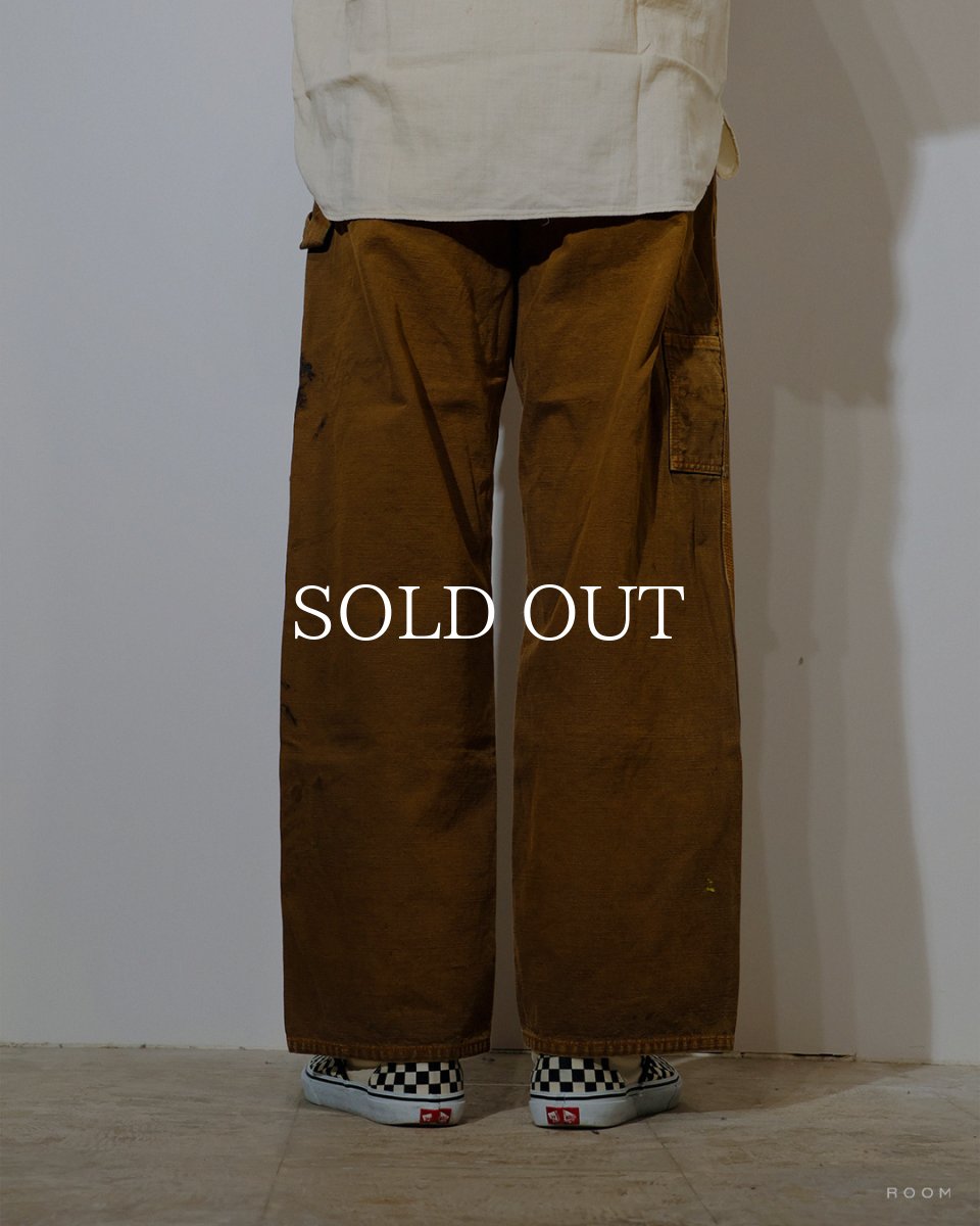 画像4: BOW WOW  BROWN DUCK DOUBLE KNEE PANTS AGED (4)