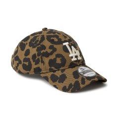 画像4: NEW ERA  9TWENTY Leopard ロサンゼルス・ドジャース ブラック　アイボリー (4)