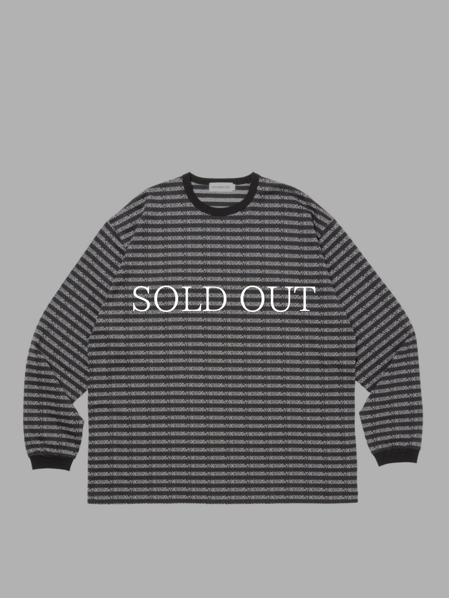 画像1: COOTIE PRODUCTIONS   Supima Jacquard Border L/S Tee (1)