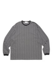 画像1: COOTIE   Supima Jacquard Border L/S Tee (1)