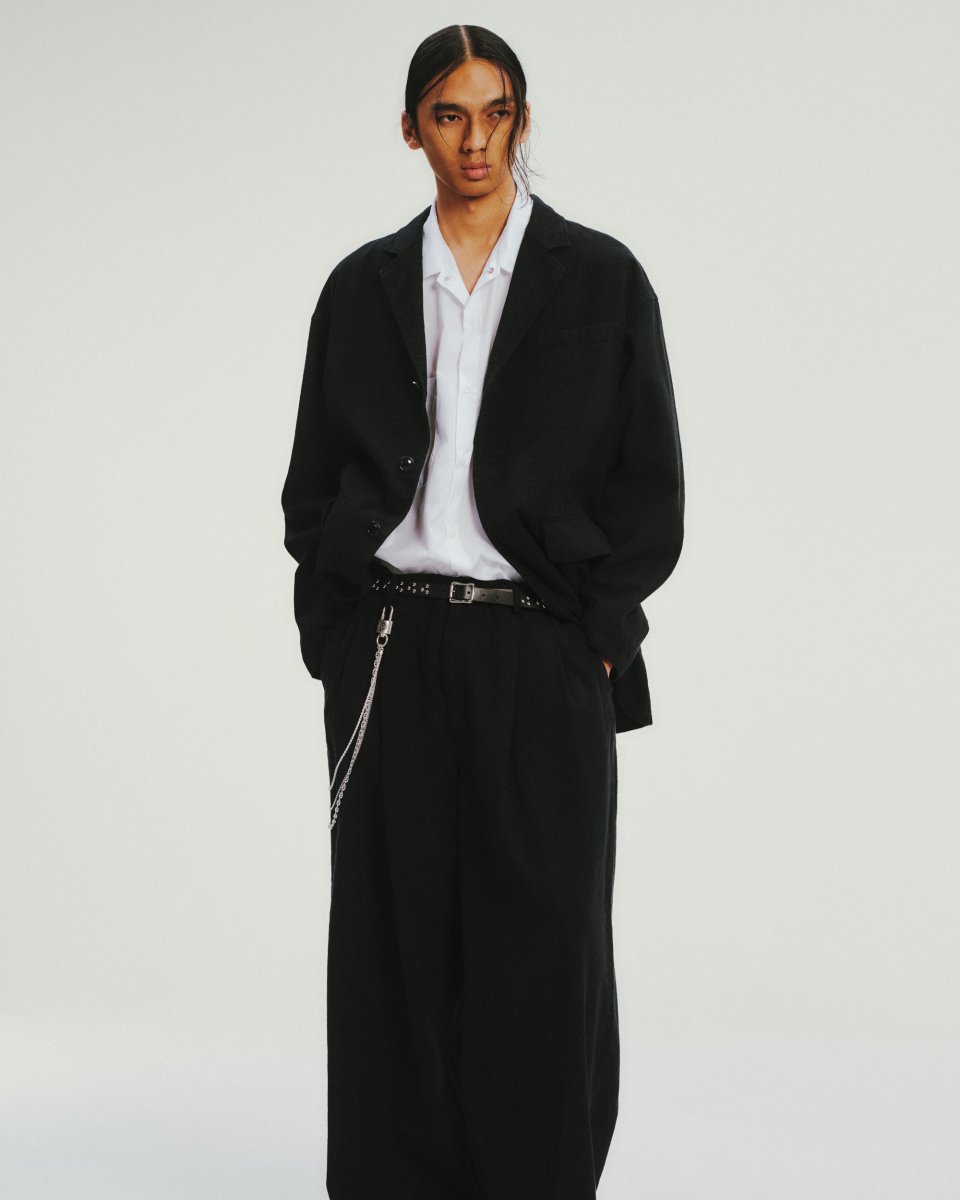 画像7: COOTIE   C/Li Canvas 2 Tuck Trousers (7)