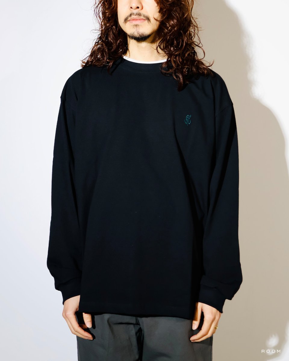 画像2: CALEE  VINTAGE TYPE NT LOGO L/S TEE (2)