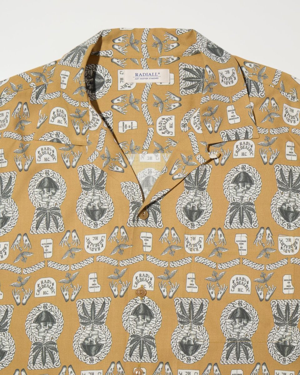 画像9: RADIALL  COMMUNE - OPEN COLLARED SHIRT L/S (9)