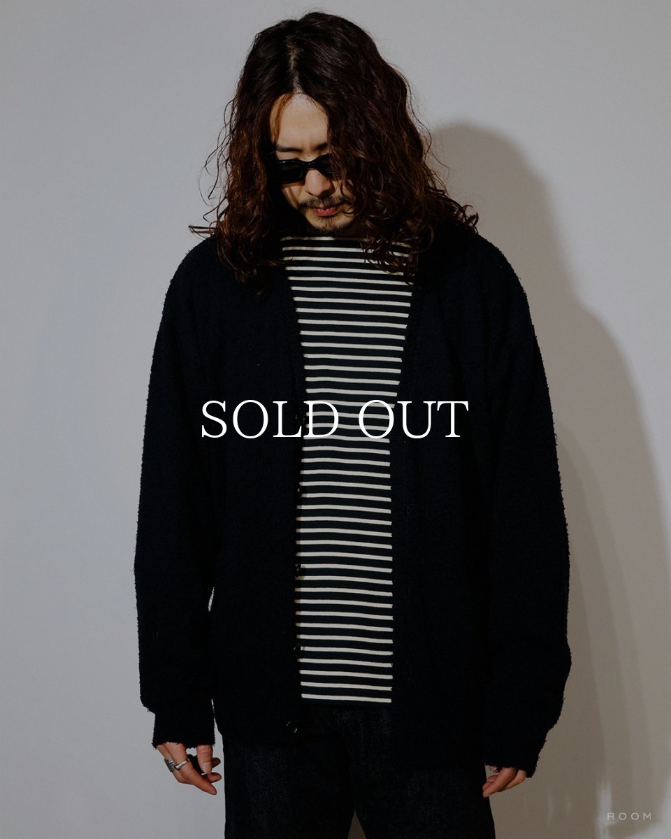 画像3: MINEDENIM  Grainy Cotton Knit Cardigan (3)