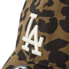 画像7: NEW ERA  9TWENTY Leopard ロサンゼルス・ドジャース ブラック　アイボリー (7)