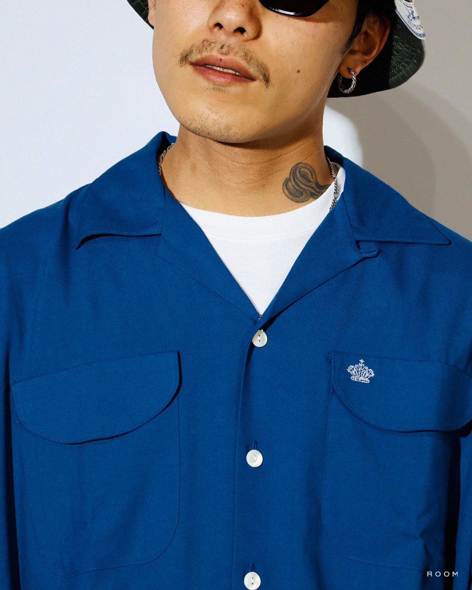 画像4: RADIALL  ROADSIDE - OPEN COLLARED SHIRT L/S (4)