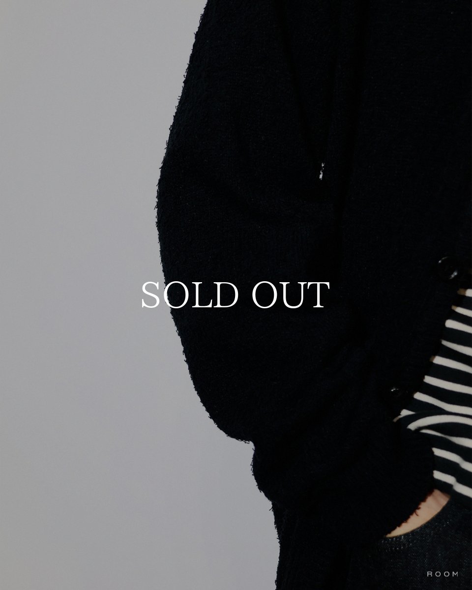画像5: MINEDENIM  Grainy Cotton Knit Cardigan (5)