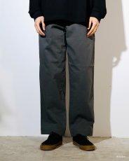 画像3: CALEE  SLUB SATIN WORK TROUSERS (3)