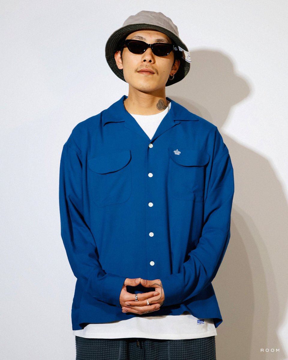 画像3: RADIALL  ROADSIDE - OPEN COLLARED SHIRT L/S (3)