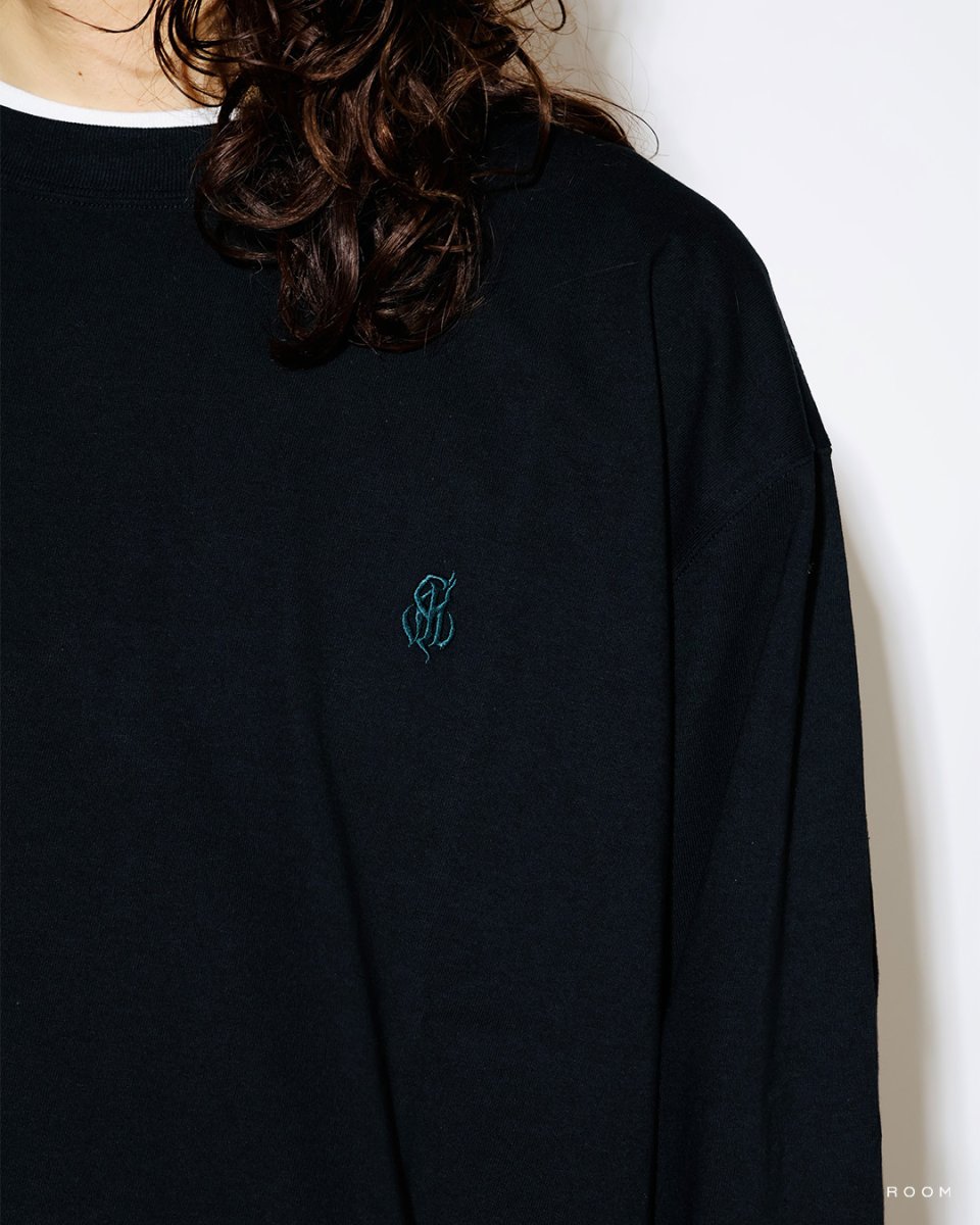 画像3: CALEE  VINTAGE TYPE NT LOGO L/S TEE (3)